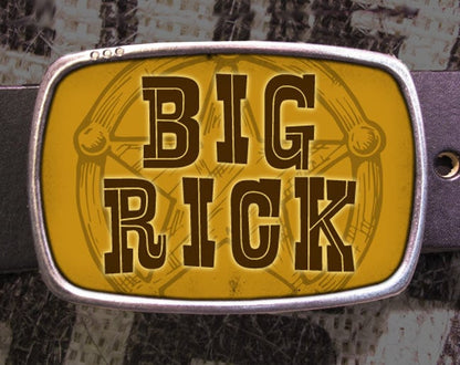 Custom Belt Buckle - Design Your Own Personalized Handmade Gift