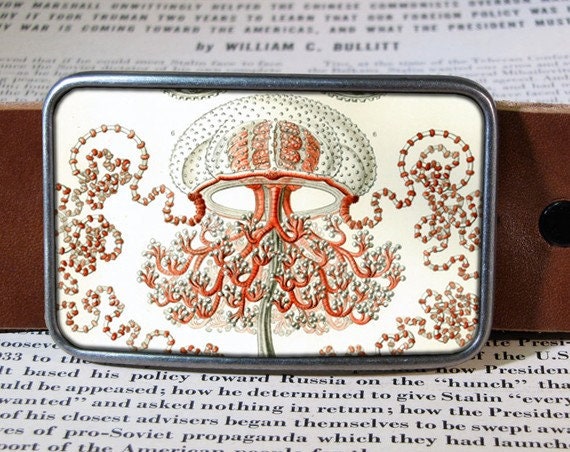 Jellyfish Belt Buckle