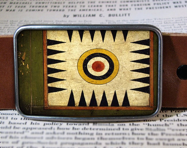 Parcheesi Backgammon Game Board Belt Buckle
