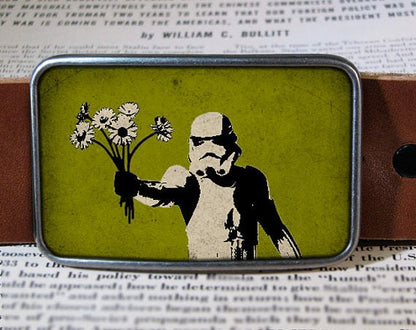 Storm Trooper Bouquet Belt Buckle