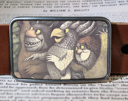 Where The Wild Things Are Belt Buckle