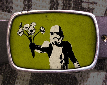 Storm Trooper Bouquet Belt Buckle