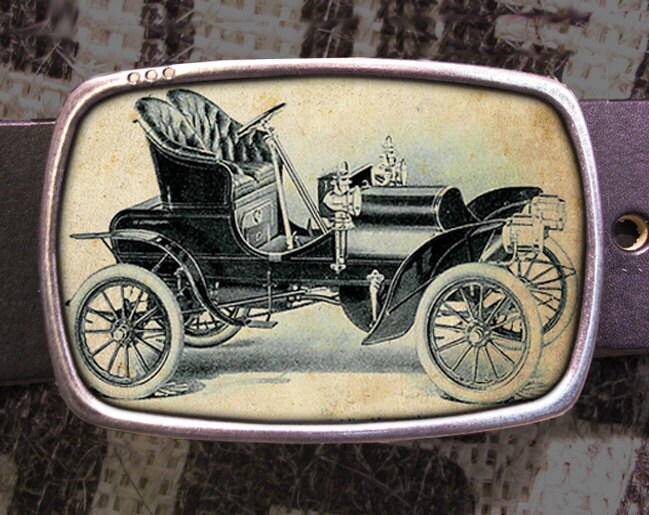 Vintage Car Belt Buckle
